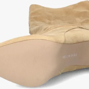 REMISE allant jusqu. Steve Madden Darian Bottes Hautes En Beige 13