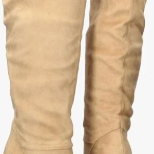 REMISE allant jusqu. Steve Madden Darian Bottes Hautes En Beige 15