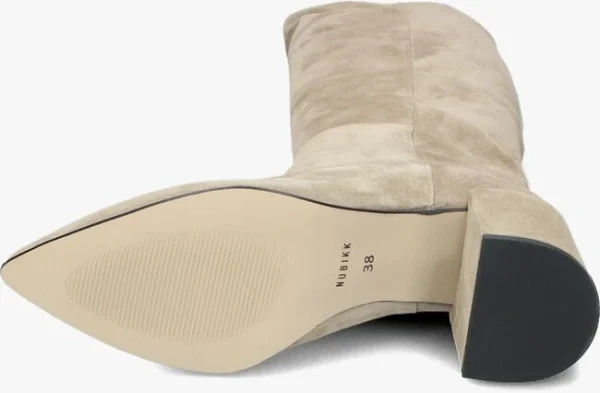 Nubikk Isa Bella Bottes Hautes En Taupe Réductions 5