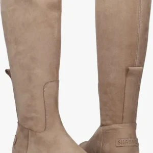 boutique en ligne france Shabbies 193020146 Bottes Hautes En Taupe 15