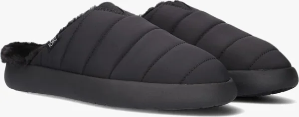 Toms Alpargata Mallow Mule Chaussons En Noir Meilleur Prix Garanti 3