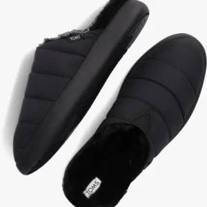 Toms Alpargata Mallow Mule Chaussons En Noir Meilleur Prix Garanti 15