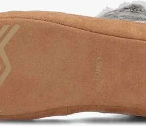 authentiques Toms Lola Chaussons En Gris 13