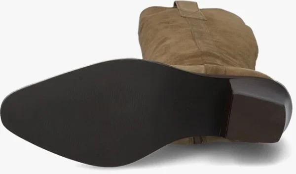 Notre-v 03-221 Bottes Hautes En Taupe magasin pas cher 5