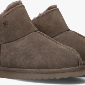 Warmbat Willow Chaussons En Taupe fashion pas cher 9
