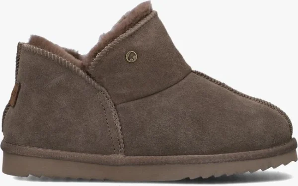 Warmbat Willow Chaussons En Taupe fashion pas cher 1