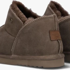Warmbat Willow Chaussons En Taupe fashion pas cher 11