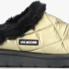 garantie de qualité Love Moschino Ja10363 Chaussons En Or 17