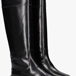 Notre-v B4836 Bottes Hautes En Noir Retour gratuit en magasin. 10