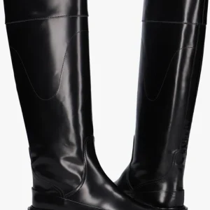 Notre-v B4836 Bottes Hautes En Noir Retour gratuit en magasin. 16
