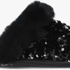 meilleur cadeau Ugg W Scuffette Ii Chunky Sequin Chaussons En Noir 17