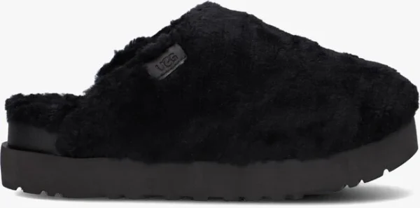 Ugg W Fuzz Sugar Slide Chaussons En Noir en ligne vente 1