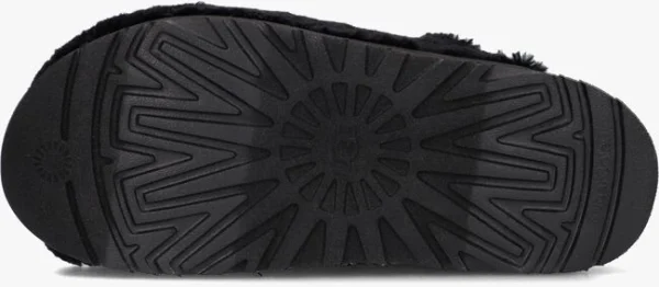 Ugg W Fuzz Sugar Slide Chaussons En Noir en ligne vente 5