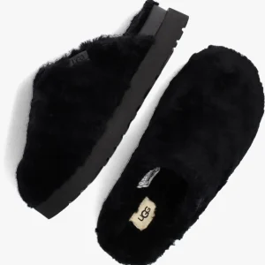 Ugg W Fuzz Sugar Slide Chaussons En Noir en ligne vente 15