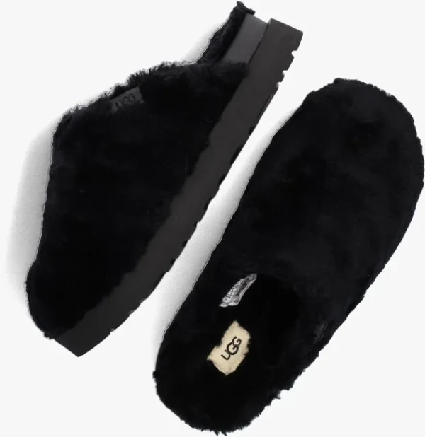 Ugg W Fuzz Sugar Slide Chaussons En Noir en ligne vente 6