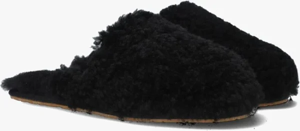 pas cher en ligne Ugg W Maxi Curly Slide Chaussons En Noir 3