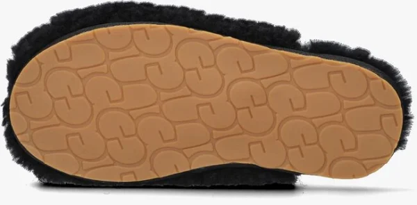 pas cher en ligne Ugg W Maxi Curly Slide Chaussons En Noir 5