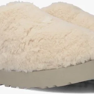 Ugg W Fuzz Sugar Slide Chaussons En Blanc france en ligne 9