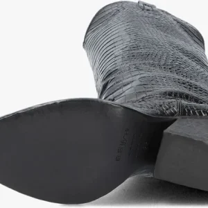 soldes pas cher Elena Iachi E2524 Bottes Hautes En Noir 14