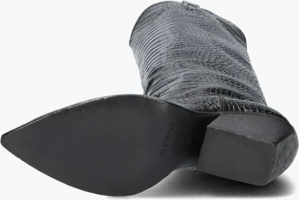 soldes pas cher Elena Iachi E2524 Bottes Hautes En Noir 5