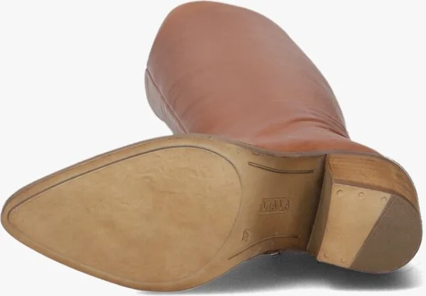 Boutique Via Vai Kailee Fox Bottes Hautes En Cognac 5