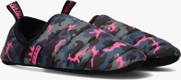 boutiqued en ligne Napapijri Plume Chaussons En Rose 3