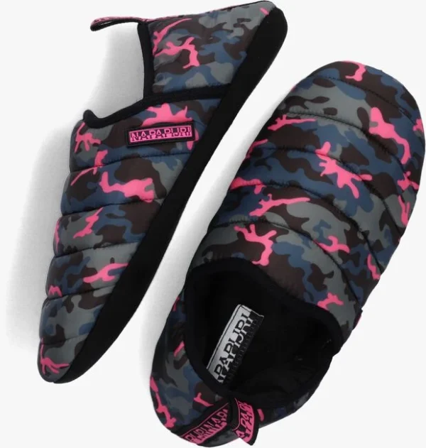 boutiqued en ligne Napapijri Plume Chaussons En Rose 6