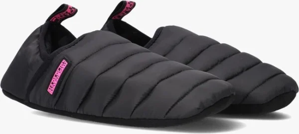 l'unique style Napapijri Plume Chaussons En Noir 3