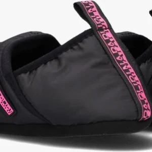 l'unique style Napapijri Plume Chaussons En Noir 11