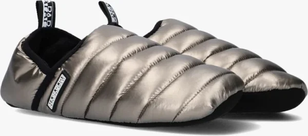 Napapijri Plume Chaussons En Argent grand choix 3