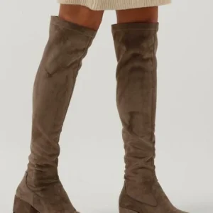 Notre-v Galicia Bottes Hautes En Taupe prix pas cher 18