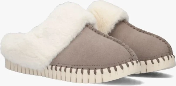 Ilse Jacobsen Tulip3871 Chaussons En Gris destockage 3