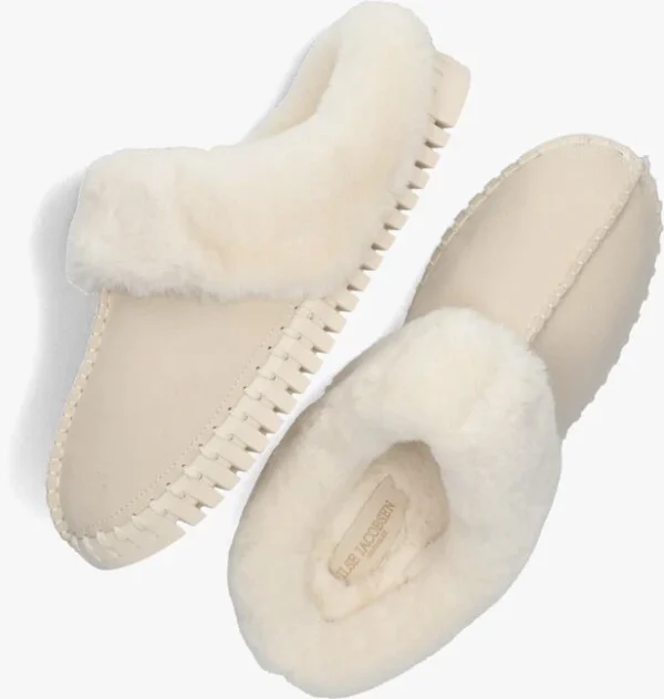 Ilse Jacobsen Tulip3871 Chaussons En Beige soldes de Noël 6