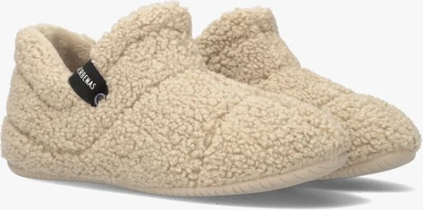 Verbenas Yeti Chaussons En Beige économies garanties 3
