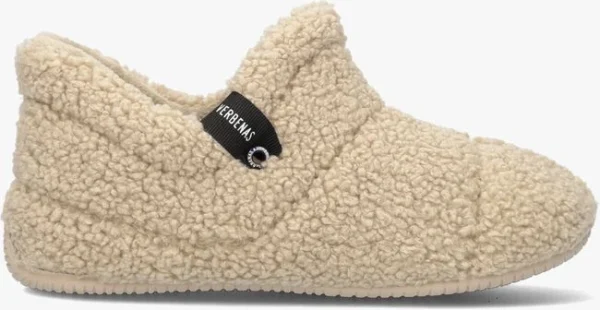 Verbenas Yeti Chaussons En Beige économies garanties 1