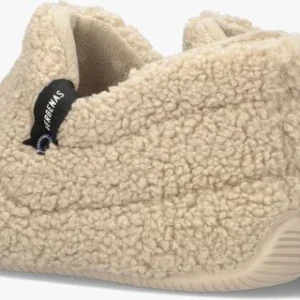 Verbenas Yeti Chaussons En Beige économies garanties 11