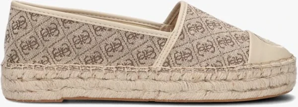 Guess Jaleel Espadrilles En Beige site soldes 1