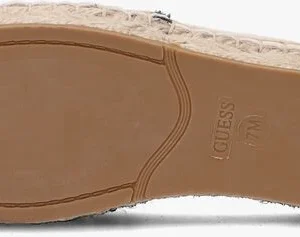 mode pas cher Guess Jaleel2 Espadrilles En Blanc 13