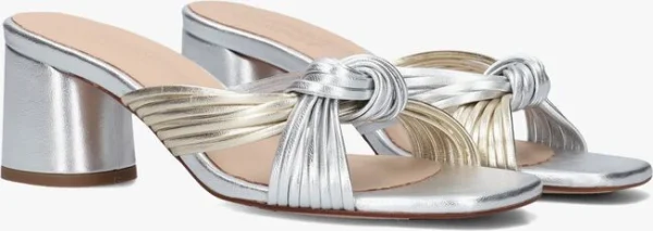 Fabienne Chapot Monica Knot Mule En Or Nouvelle Collection 3