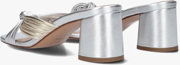 Fabienne Chapot Monica Knot Mule En Or Nouvelle Collection 4