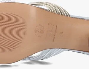 Fabienne Chapot Monica Knot Mule En Or Nouvelle Collection 14