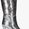 vente en ligne pas cher Notre-v 25188 Bottes Hautes En Argent 19