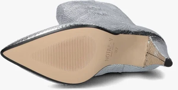 vente en ligne pas cher Notre-v 25188 Bottes Hautes En Argent 5