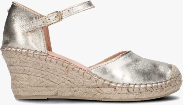 achat Fred De La Bretonière Fred De La Bretoniere 153010286 Espadrilles En Or 1