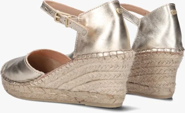 achat Fred De La Bretonière Fred De La Bretoniere 153010286 Espadrilles En Or 4