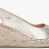 magasin france Fred De La Bretonière Fred De La Bretoniere 153010285 Espadrilles En Or 19