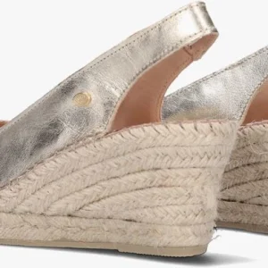 magasin france Fred De La Bretonière Fred De La Bretoniere 153010285 Espadrilles En Or 11
