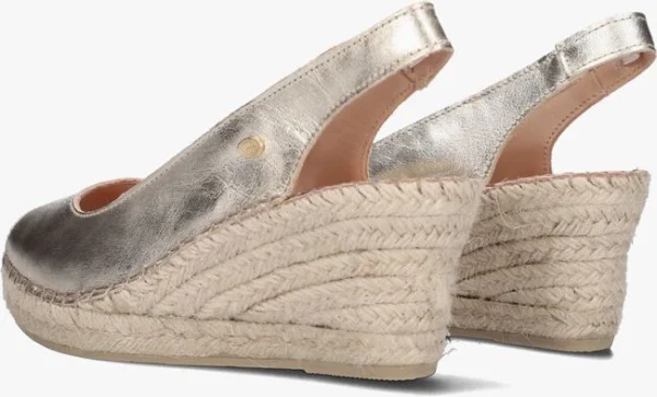 magasin france Fred De La Bretonière Fred De La Bretoniere 153010285 Espadrilles En Or 4