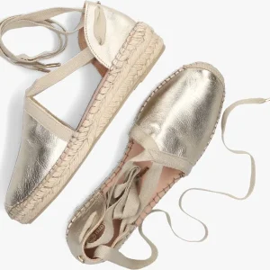 Fred De La Bretonière Fred De La Bretoniere 152010261 Espadrilles En Or boutiqued pas cher 16
