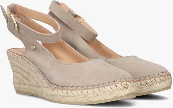 achat pas cher Fred De La Bretonière Fred De La Bretoniere 153010276 Espadrilles En Taupe 3